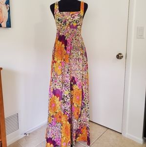 H&M Maxi Floral Sundress Size 4